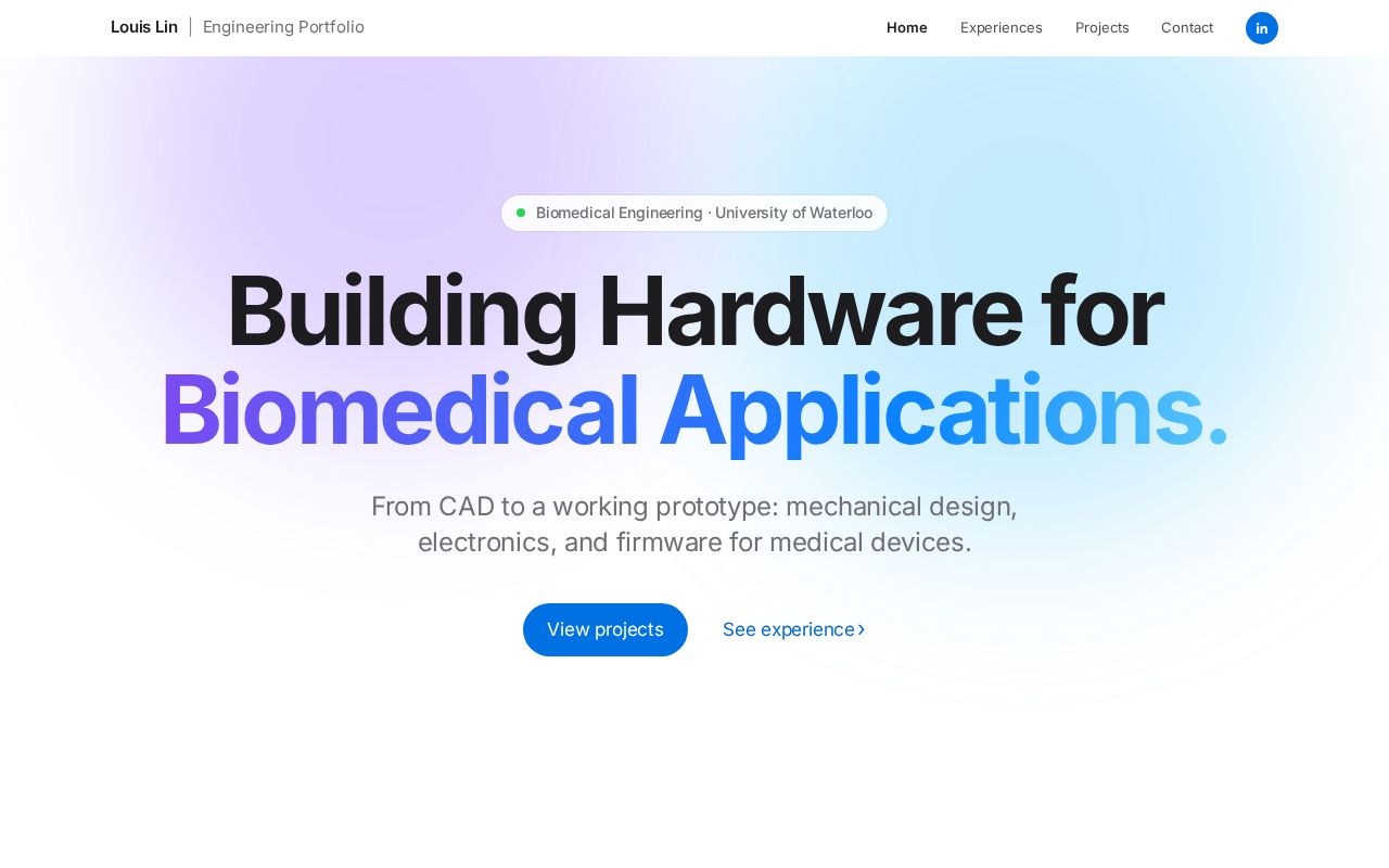 Preview of Louis Lin06 Github Io