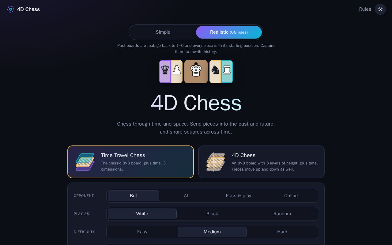 Preview of 4D Chess