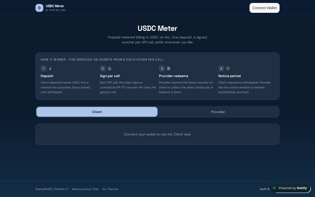 Preview of Usdc Meter