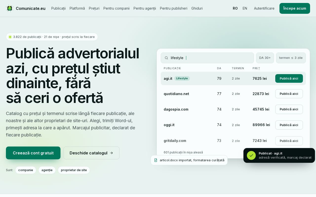 Preview of Comunicate Top Api