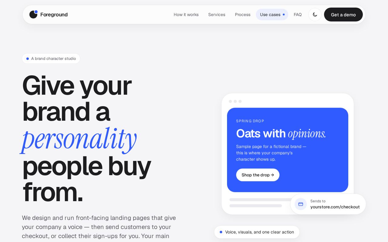 Preview of Foreground Site