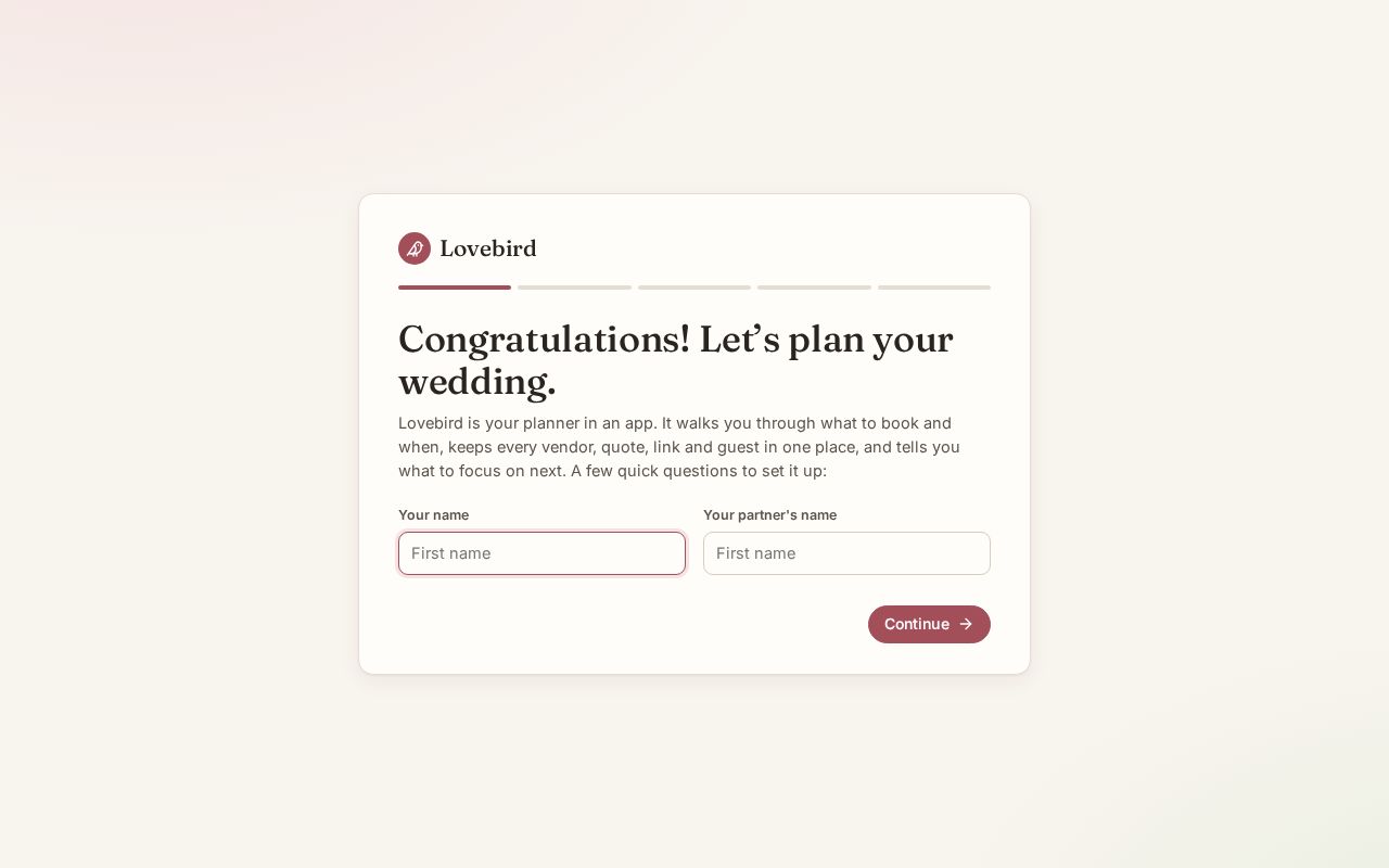 Preview of Lovebird