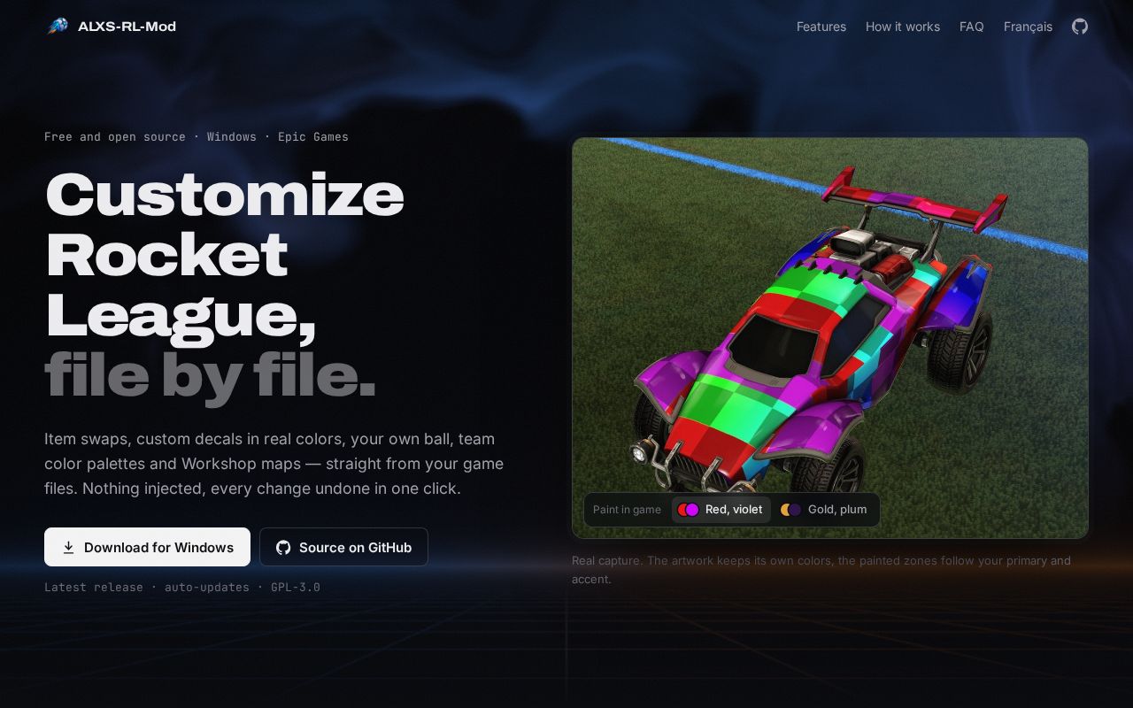 Preview of ALXS RL Mod