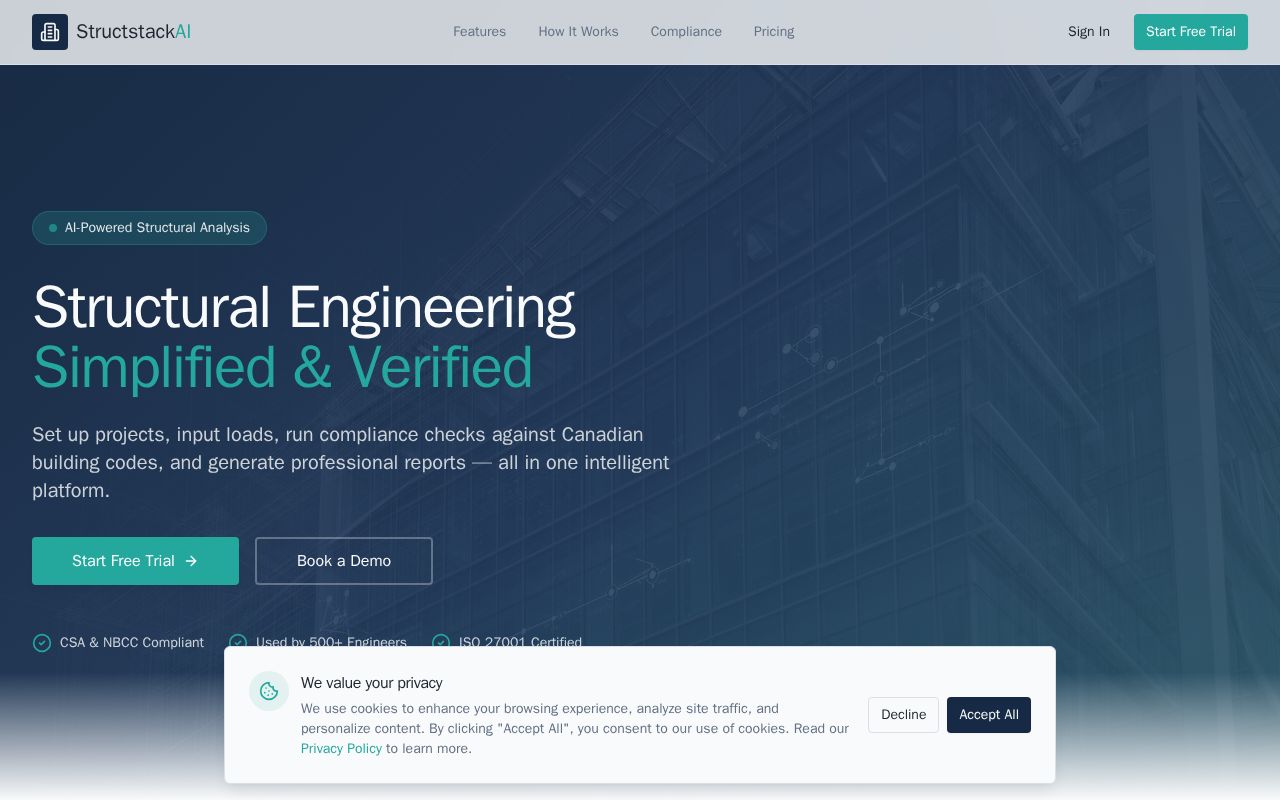 Preview of StructstackAI