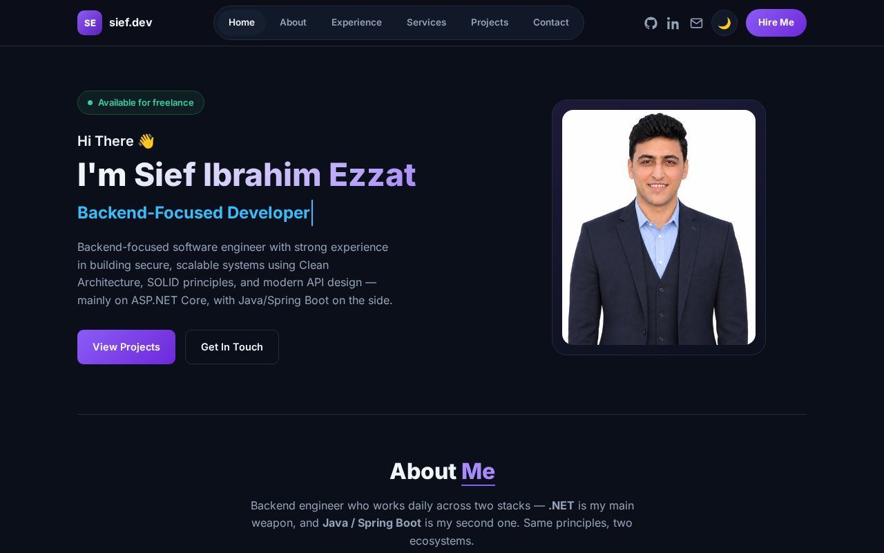 Preview of Sief Elmenshawi Github Io
