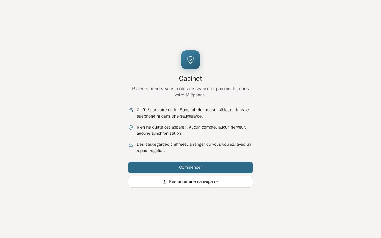 Preview of Cabinet