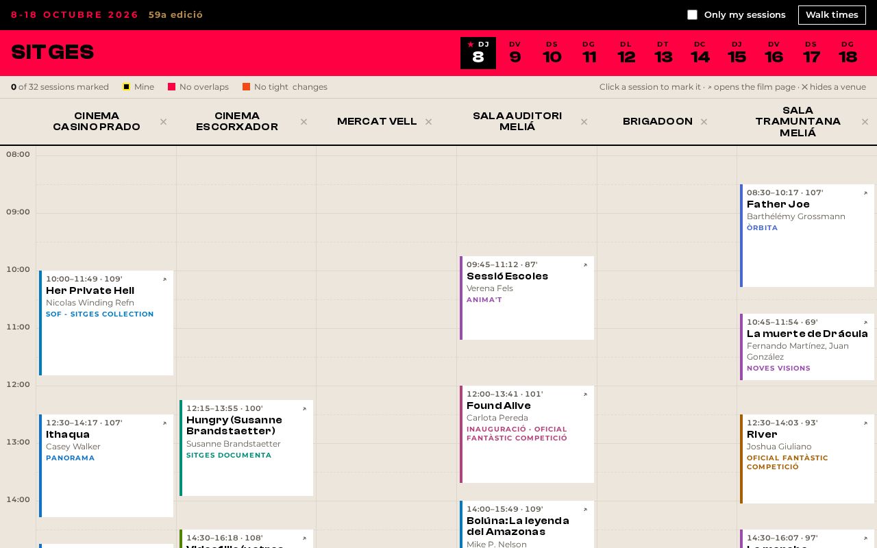 Preview of Sitges Planner