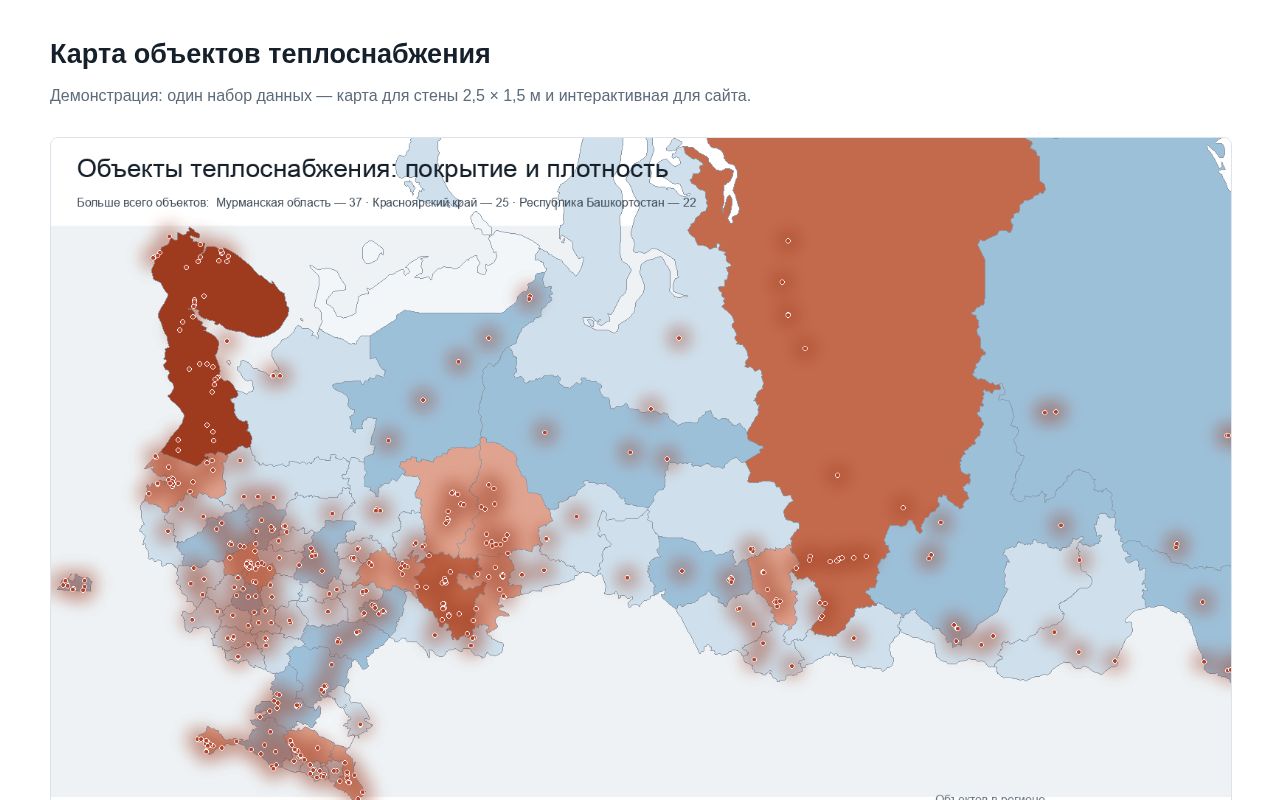 Preview of Heat Map Demo