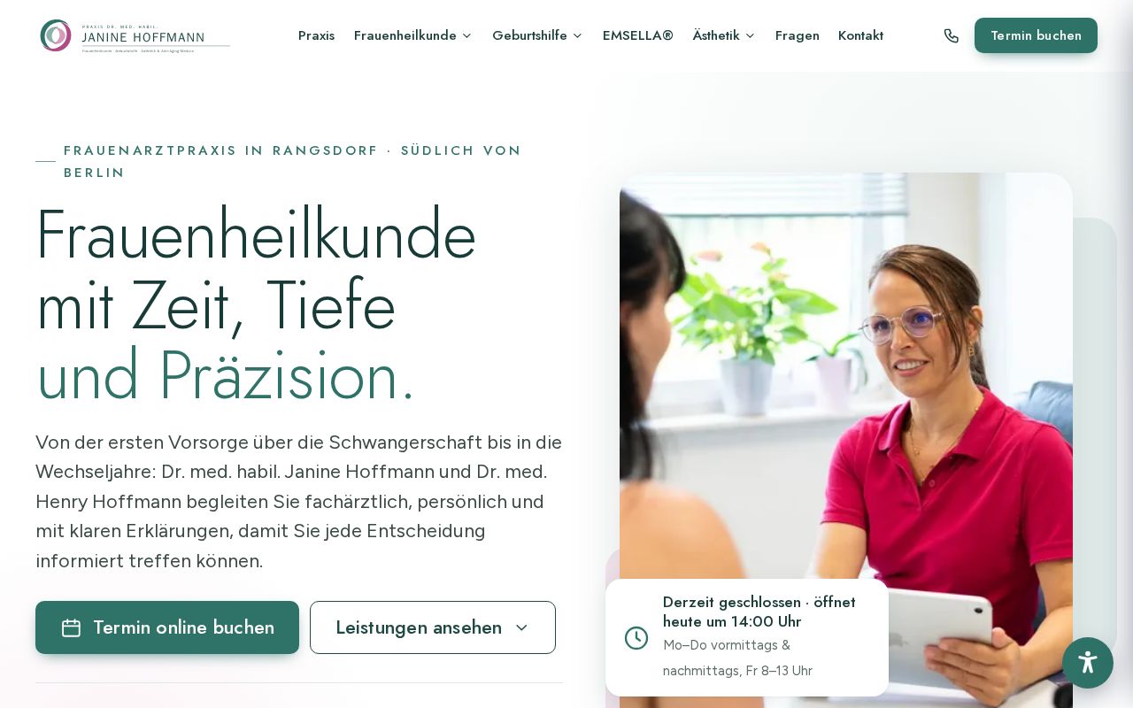 Preview of Hoffmann Website