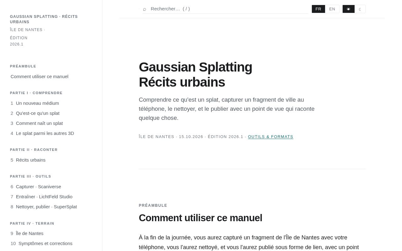 Preview of Gaussian Splatting