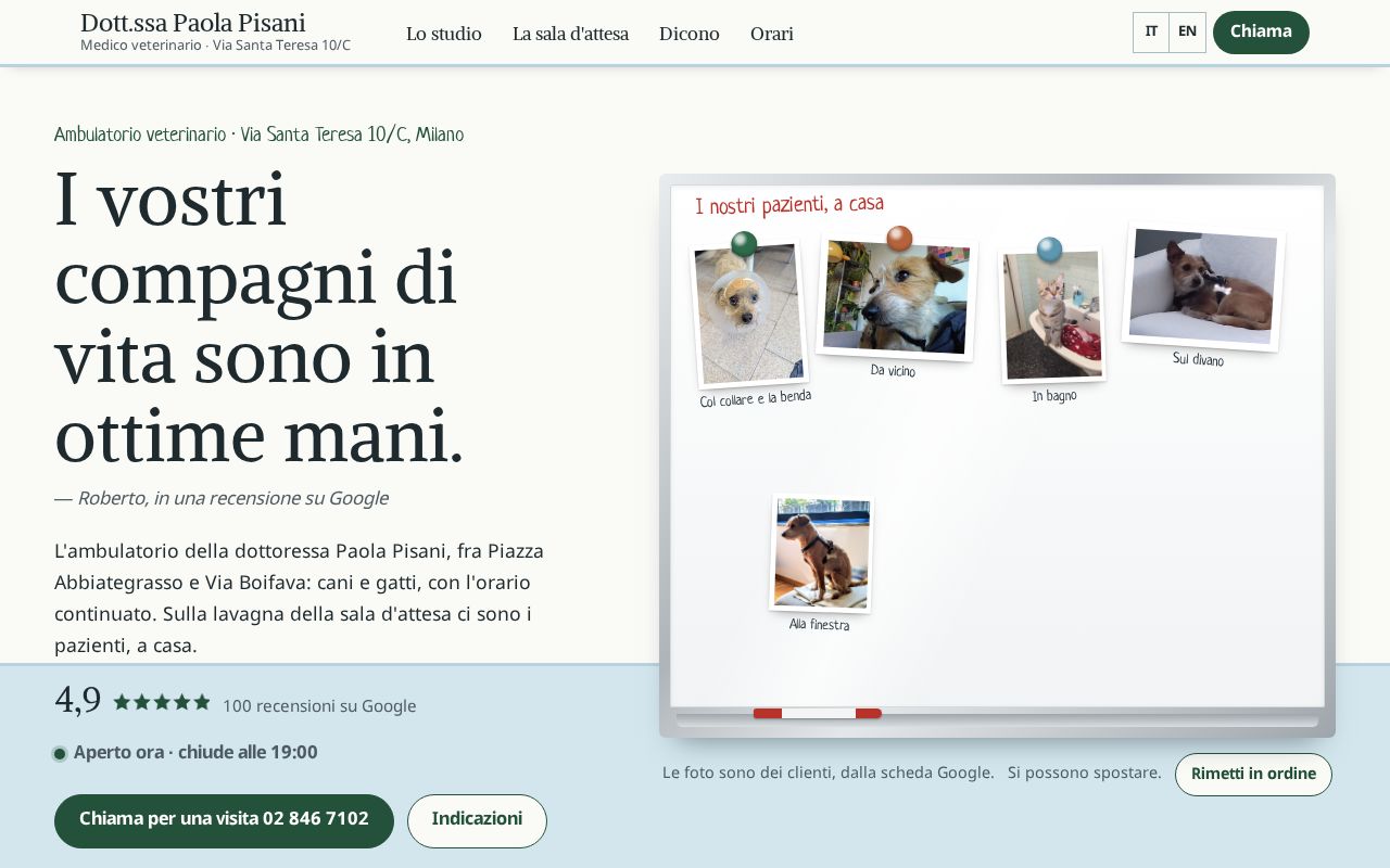 Preview of Veterinaria Pisani Santa Teresa