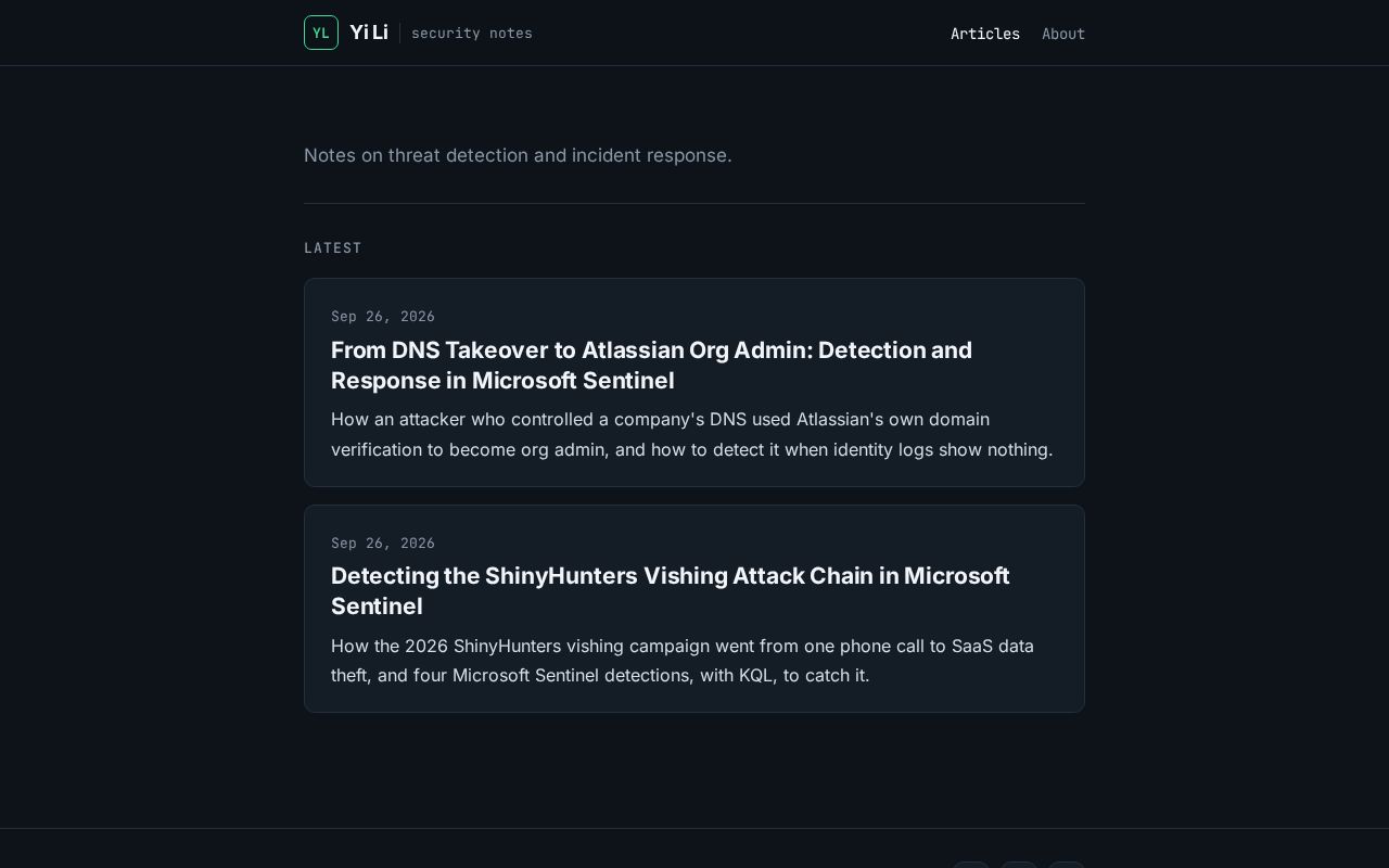 Preview of Yili Soc Github Io