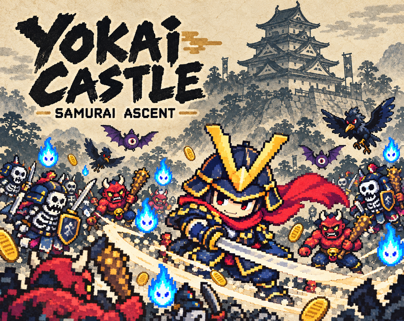Preview of Yokai Castle: Samurai Ascent