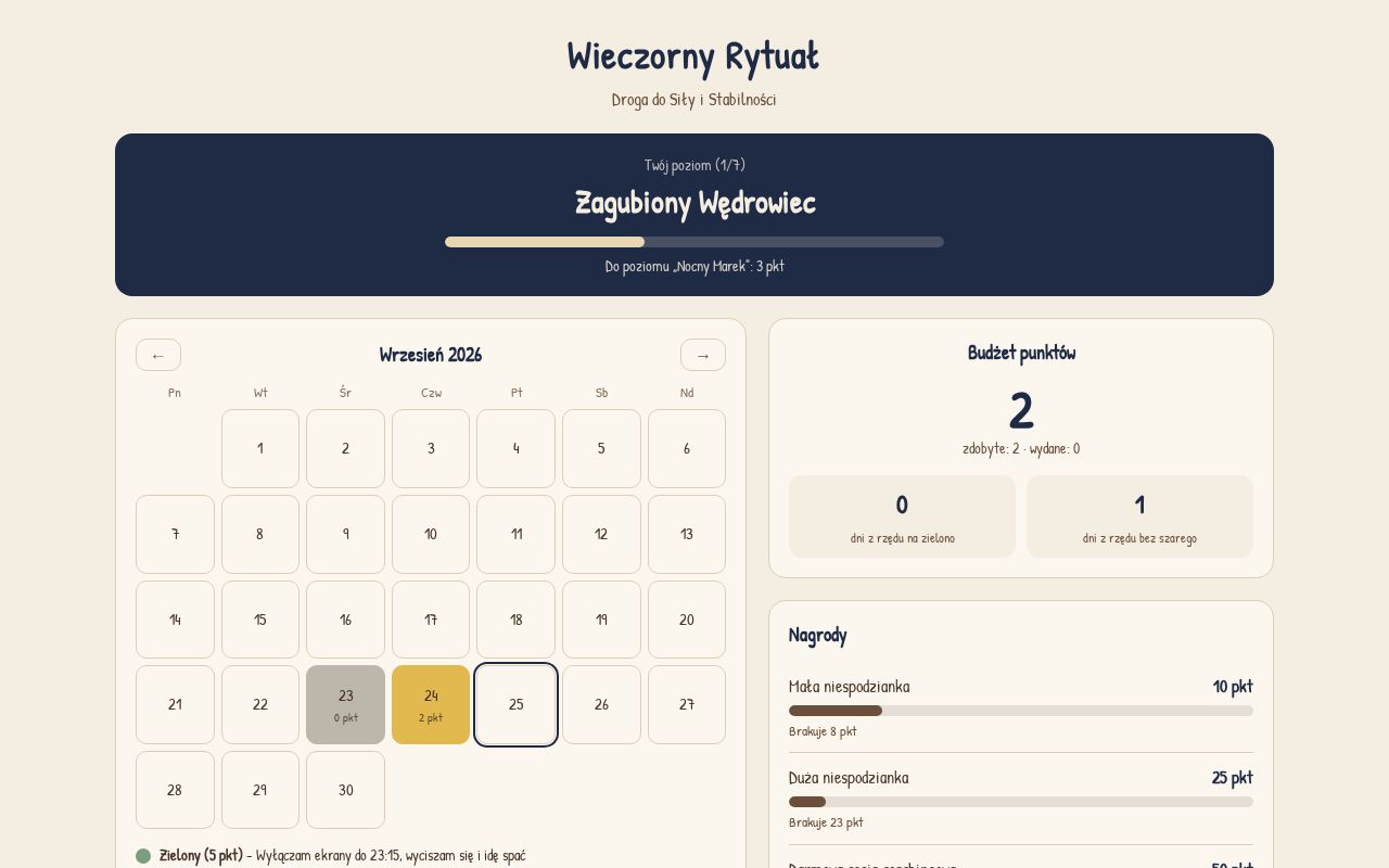 Preview of Wieczorny Rytual