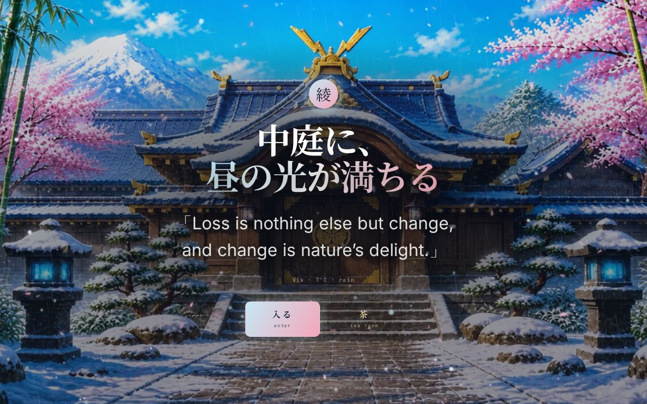 Preview of Kamisato Estate Site