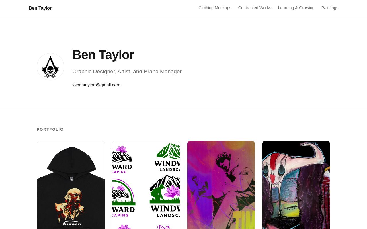 Preview of Graphic Design Site