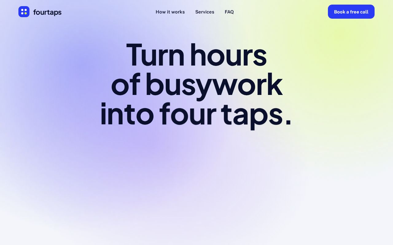 Preview of Fourtaps Web