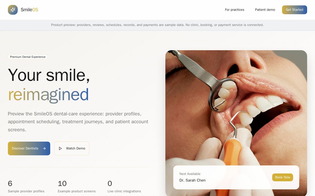 Preview of Premium Healthcare Platform