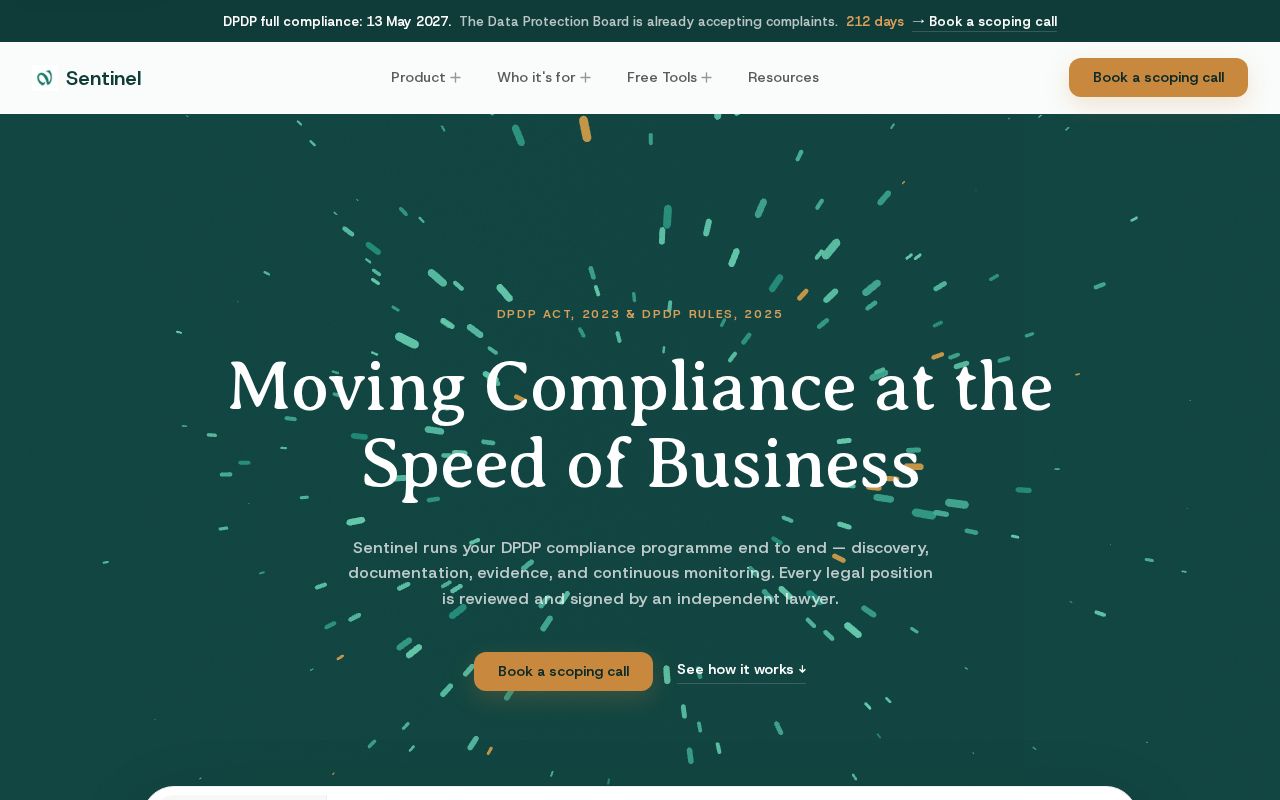 Preview of Dpdp Compliance Scanner