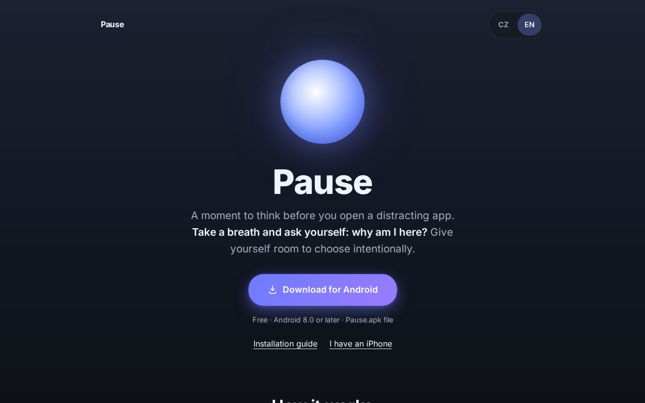 Preview of Pause