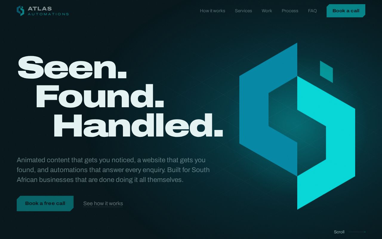 Preview of Atlas Automations Site