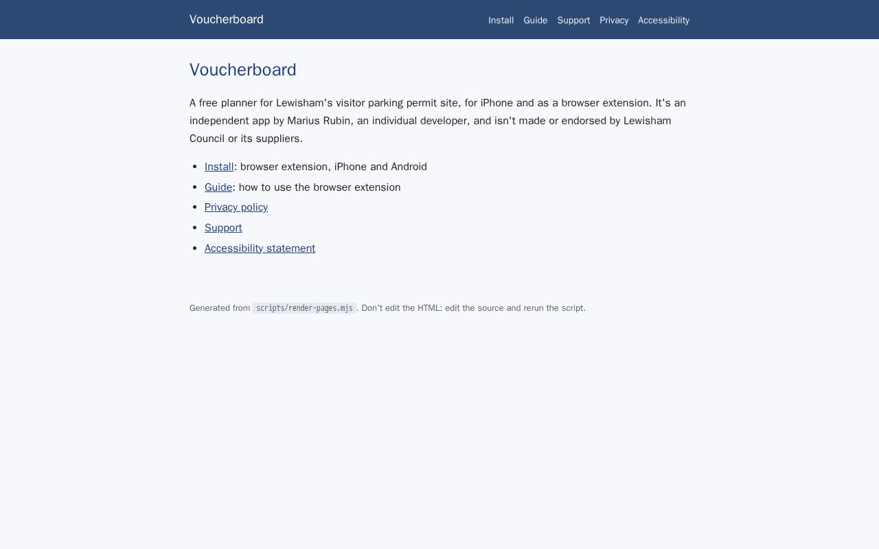 Preview of Voucherboard