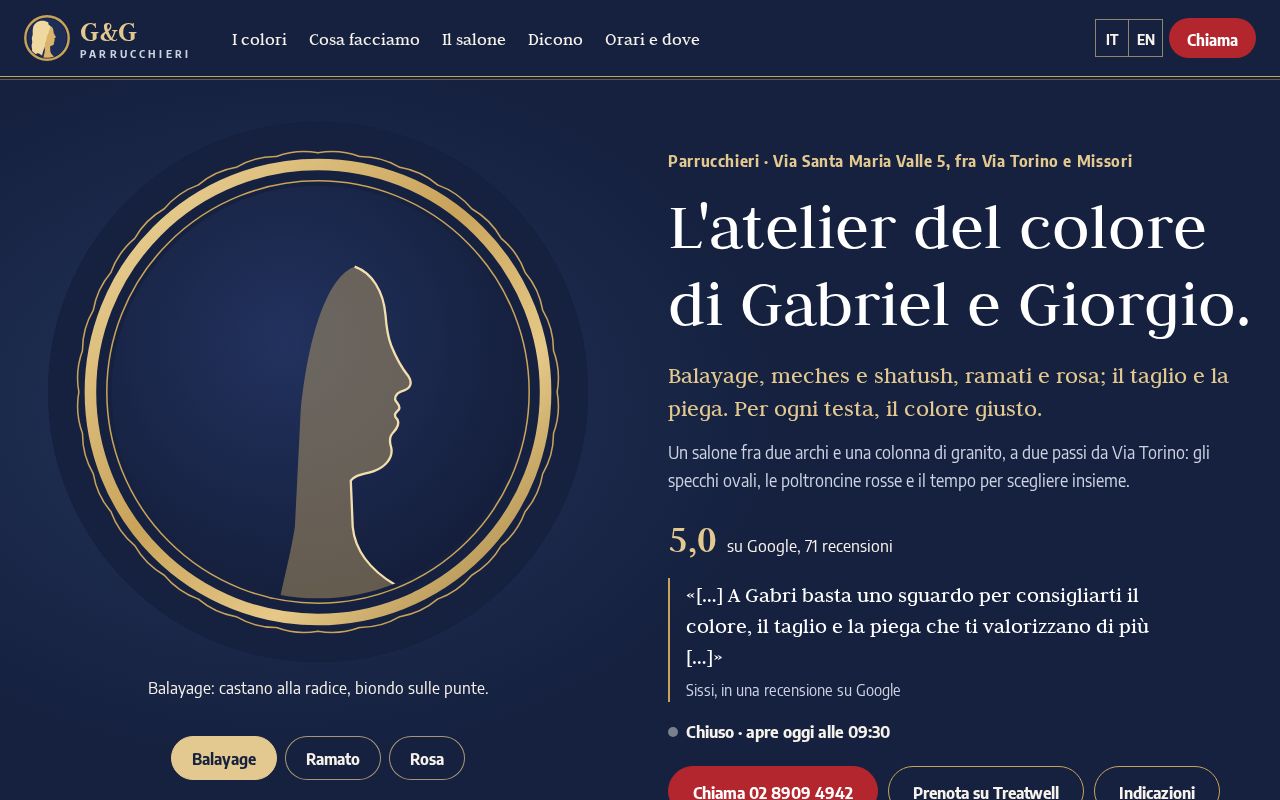 Preview of G E G Parrucchieri