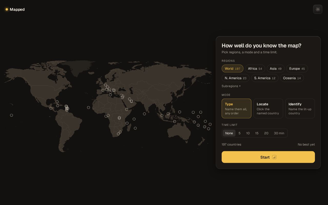 Preview of Mapped