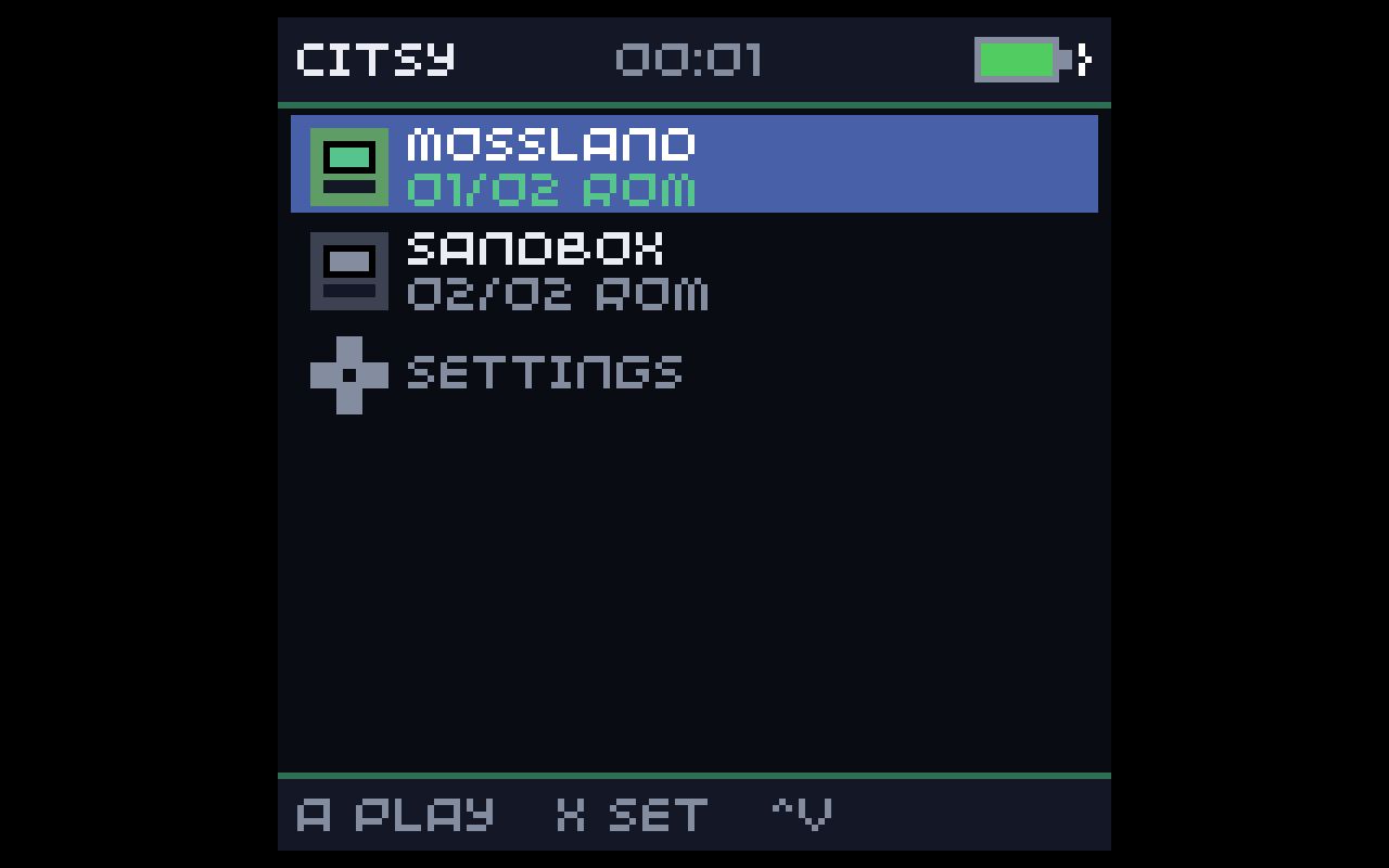 Preview of Citsy 32blit