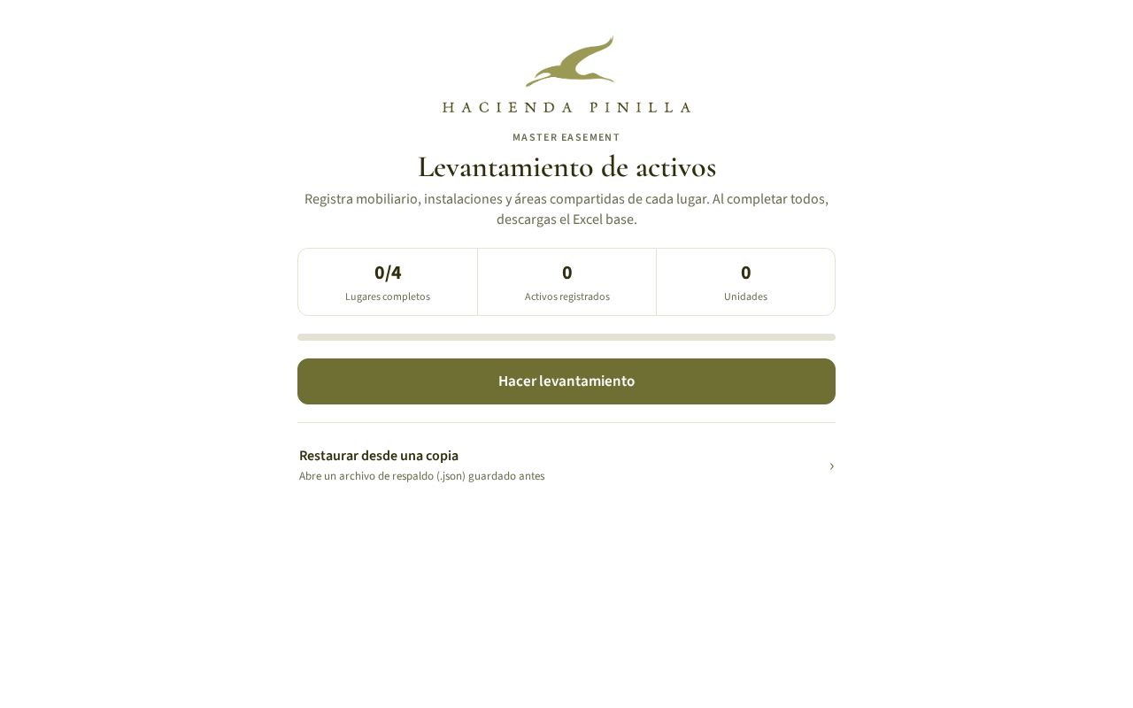 Preview of Levantamiento Activos Me