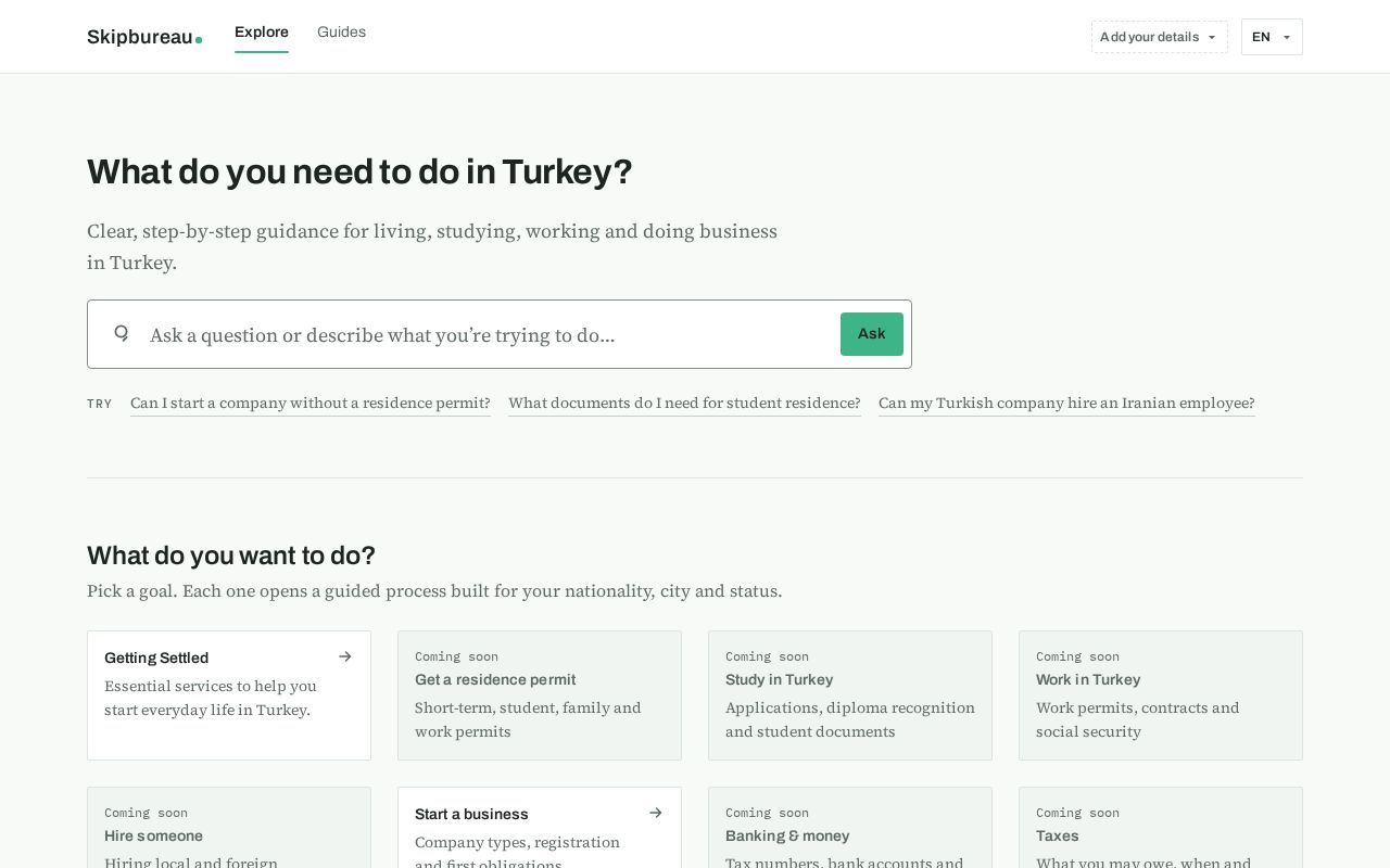 Preview of SkipBureau