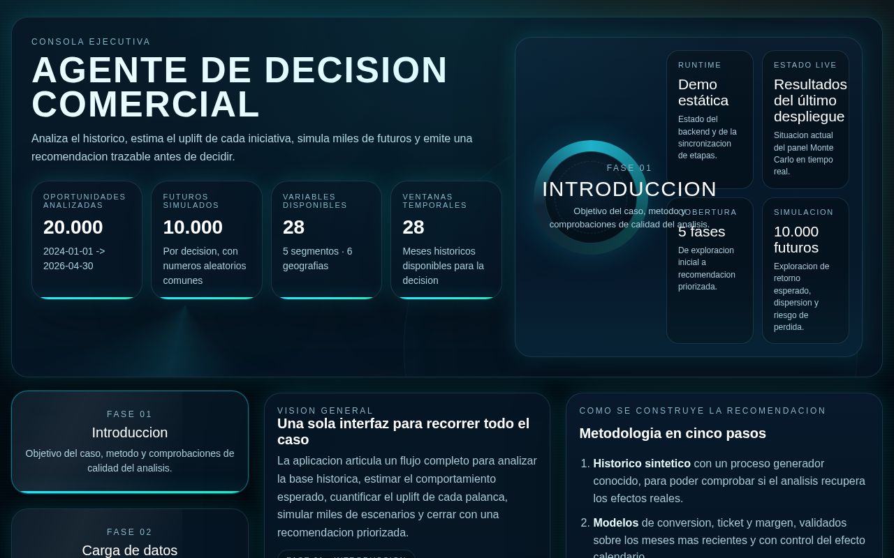 Preview of Montecarlo Decision Agent