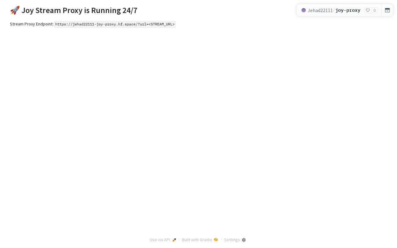 Preview of Joy Proxy