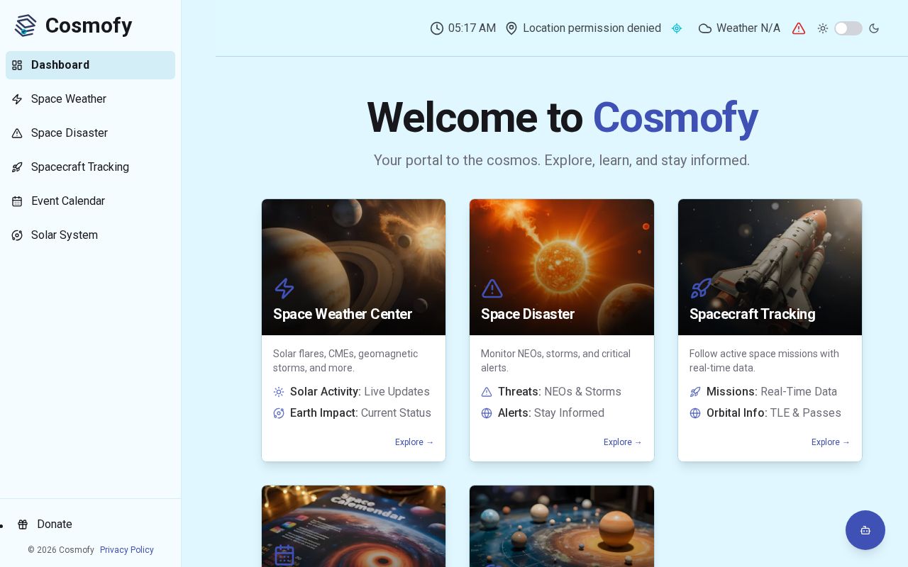 Preview of Cosmofy: Your Universe, Unveiled