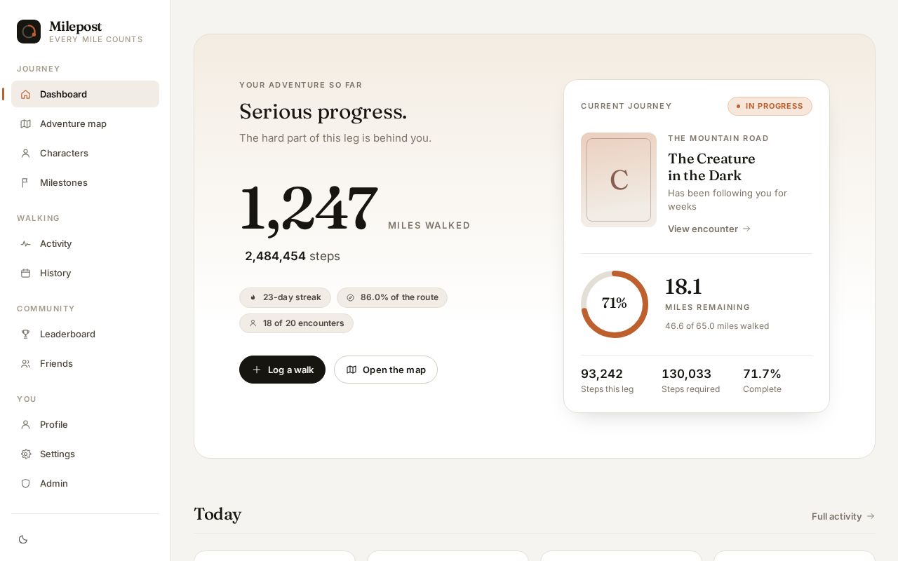 Preview of Milepost