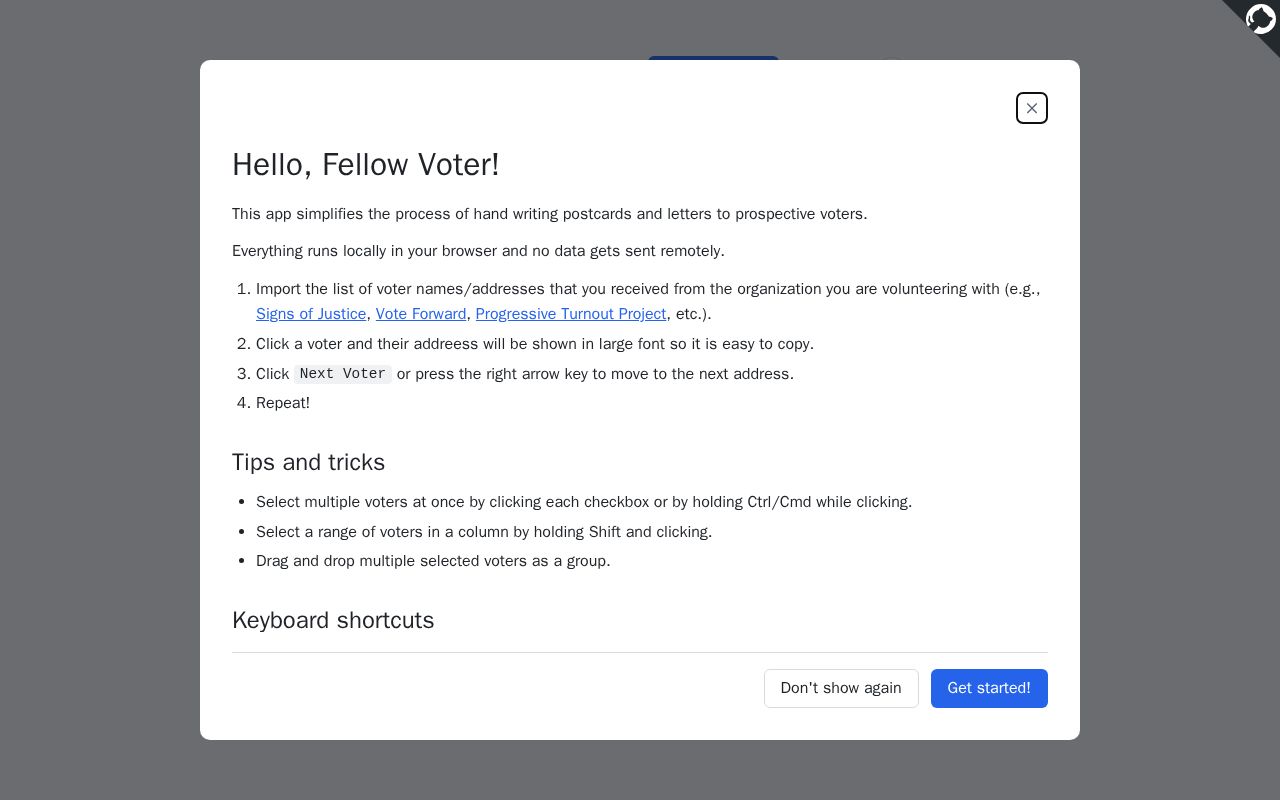 Preview of Hello Fellow Voter