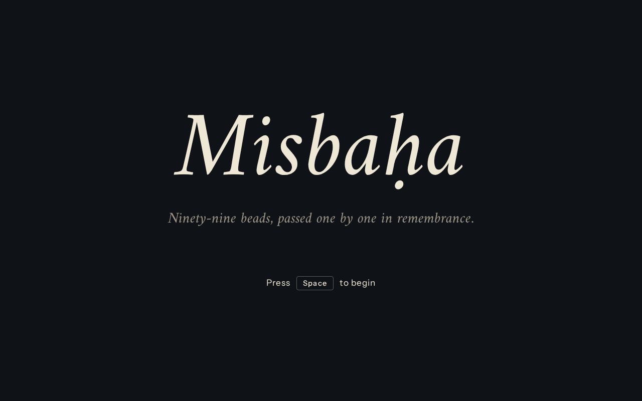 Preview of Misbaha