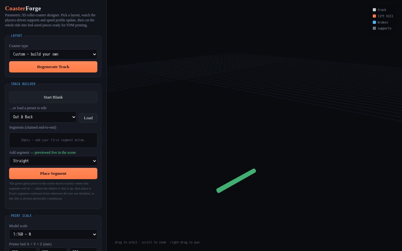 Preview of CoasterForge