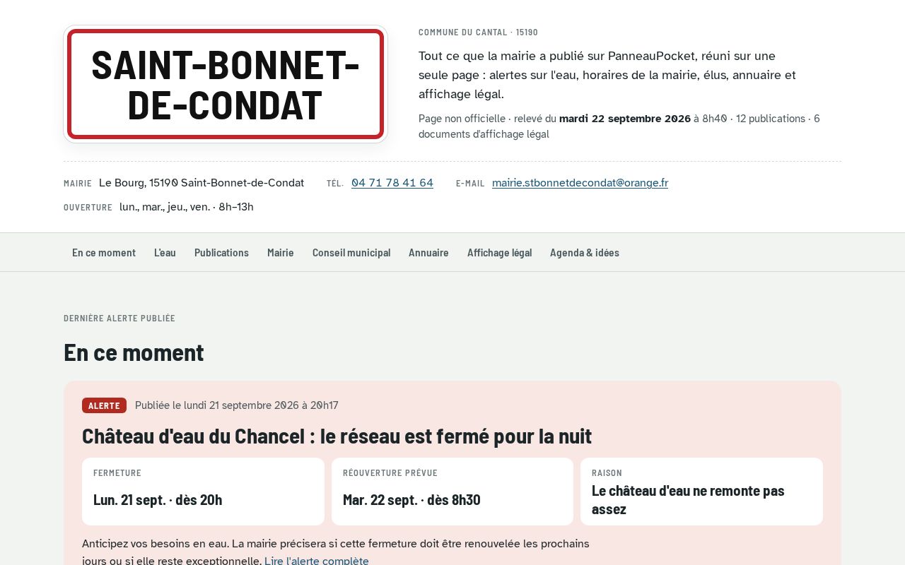 Preview of Saint Bonnet De Condat