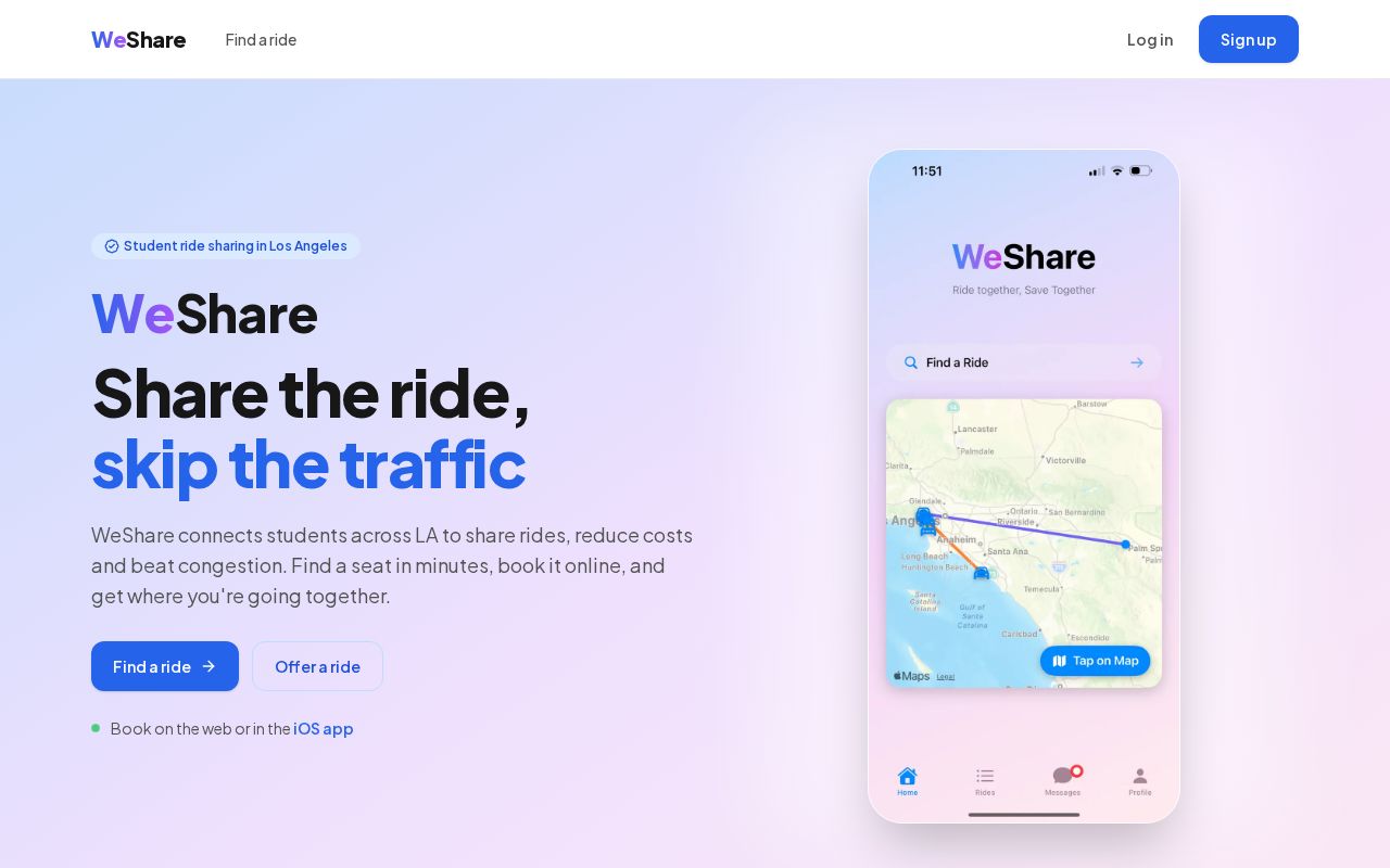 Preview of WeShareWeb