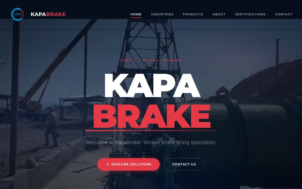 Preview of Kapabrake Website Final