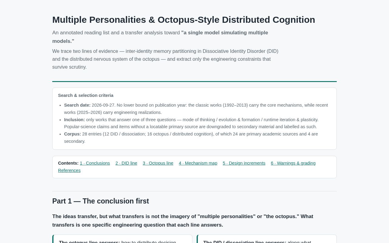 Preview of Entroprism Harness — Distributed Cognition Digest