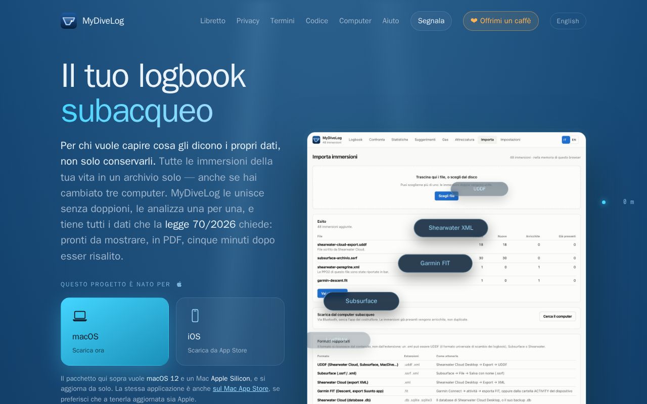 Preview of MyDiveLog