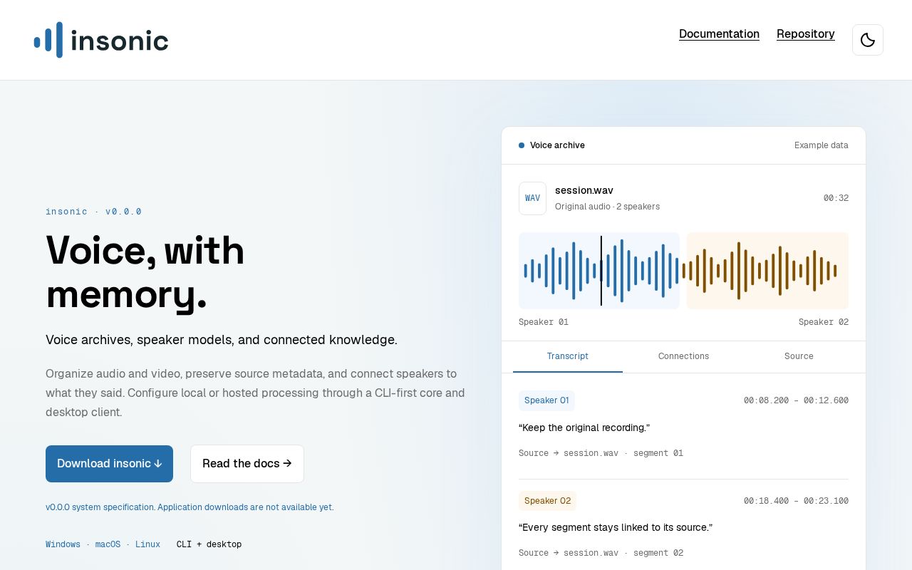 Preview of Insonic