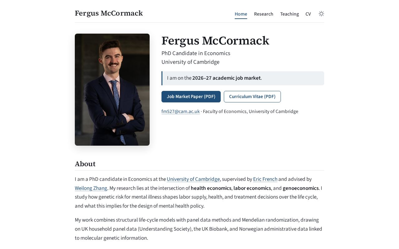 Preview of Fergus Mccormack Github Io