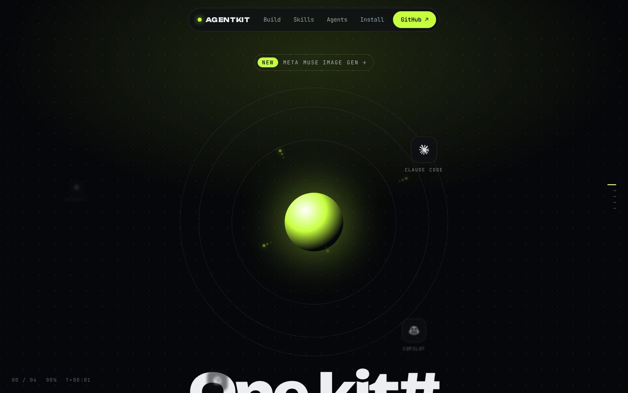 Preview of Agentkit