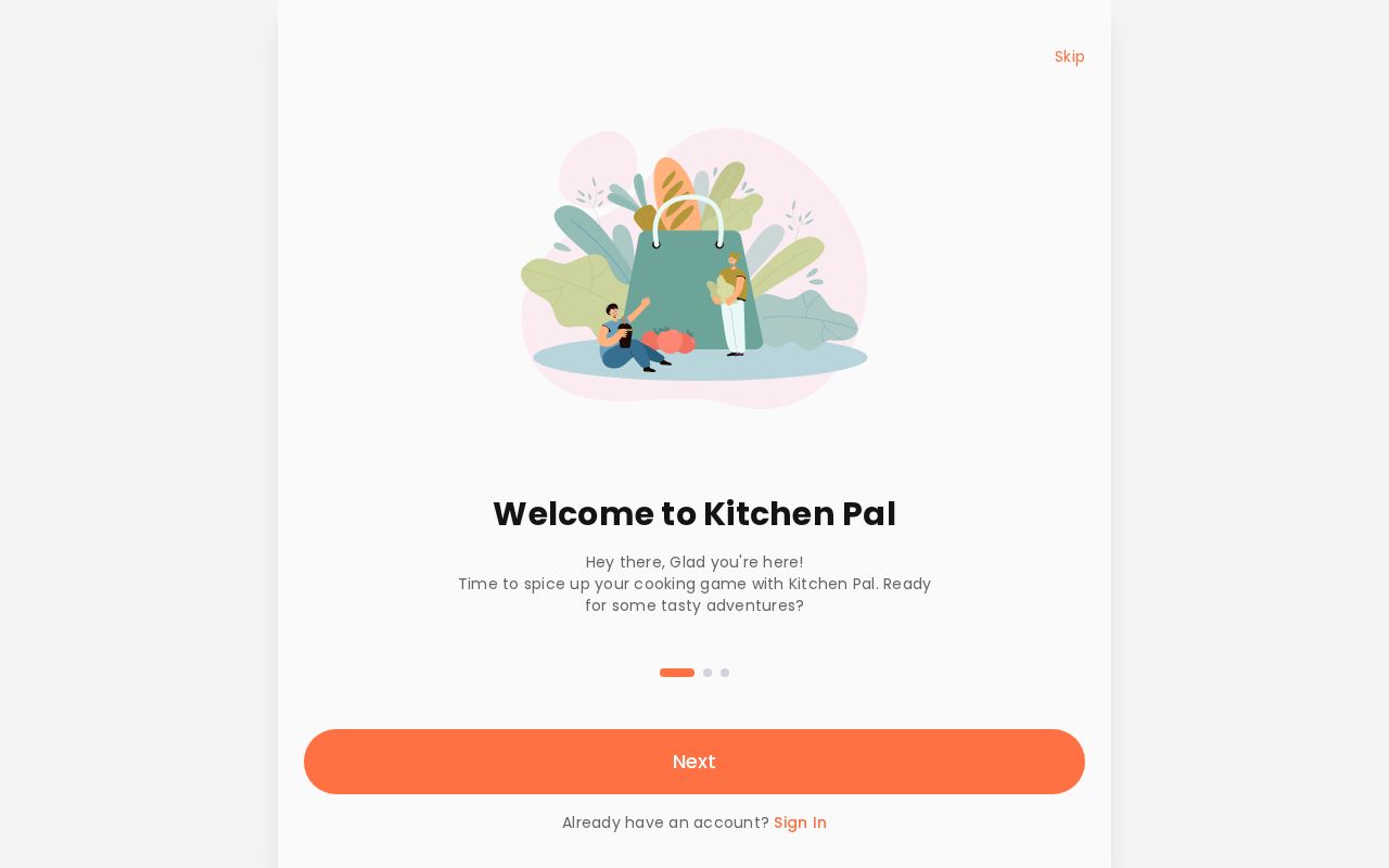 Preview of KitchenPal