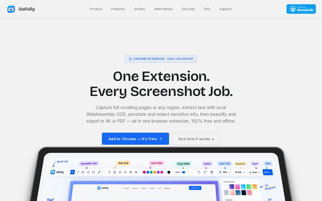 Preview of Gofully Extension
