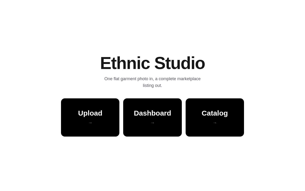 Preview of Ethnic Studio