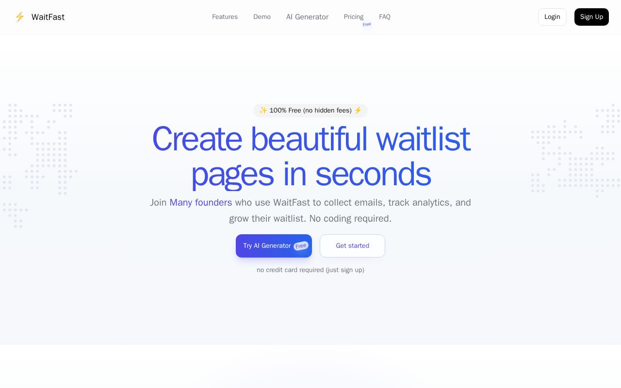 Preview of WaitFast